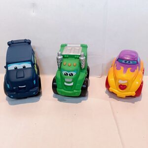 Hasbro Tonka Chuck & Friends Cars Lot Of 3-Rowdy Garbage Truck-Soku-Hot Rod
